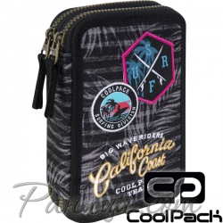 Cool Pack Jumper 2 Пълен несесер с два ципа Badges G' Grey B66155 Cool Pack Jumper 2 Пълен несесер с два ципа Badges G' Grey B66155